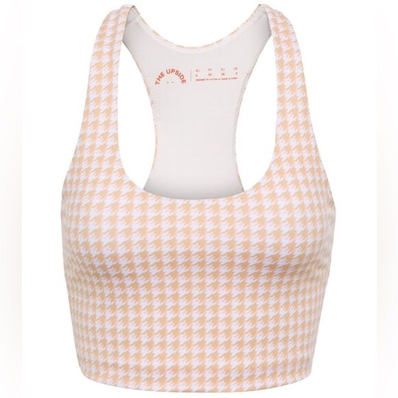 The Upside Houndstooth Margot Crop Top | Size 4 - Picture 2 of 9